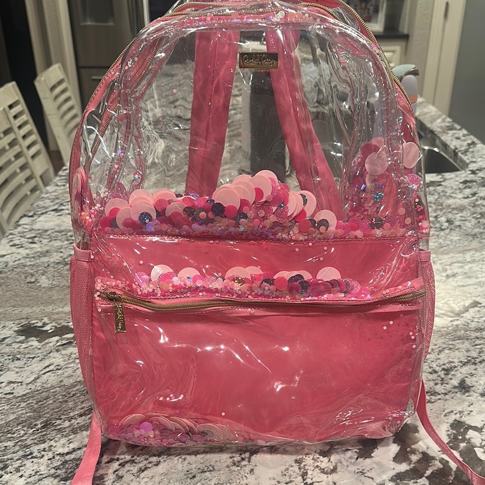 Packed Party Pink Confetti Kids Backpack